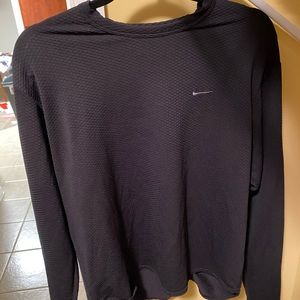 Long Sleeve Nike Shirt Black